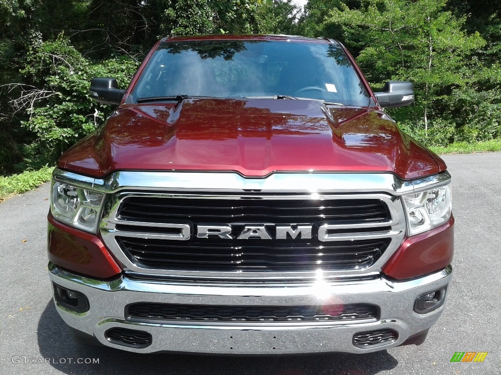 2020 1500 Big Horn Crew Cab 4x4 - Delmonico Red Pearl / Black photo #3