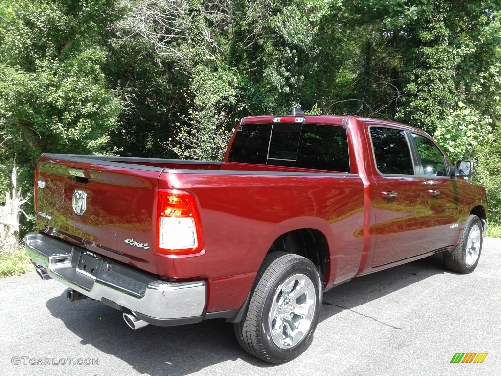 2020 1500 Big Horn Crew Cab 4x4 - Delmonico Red Pearl / Black photo #6