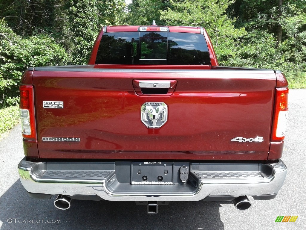 2020 1500 Big Horn Crew Cab 4x4 - Delmonico Red Pearl / Black photo #7