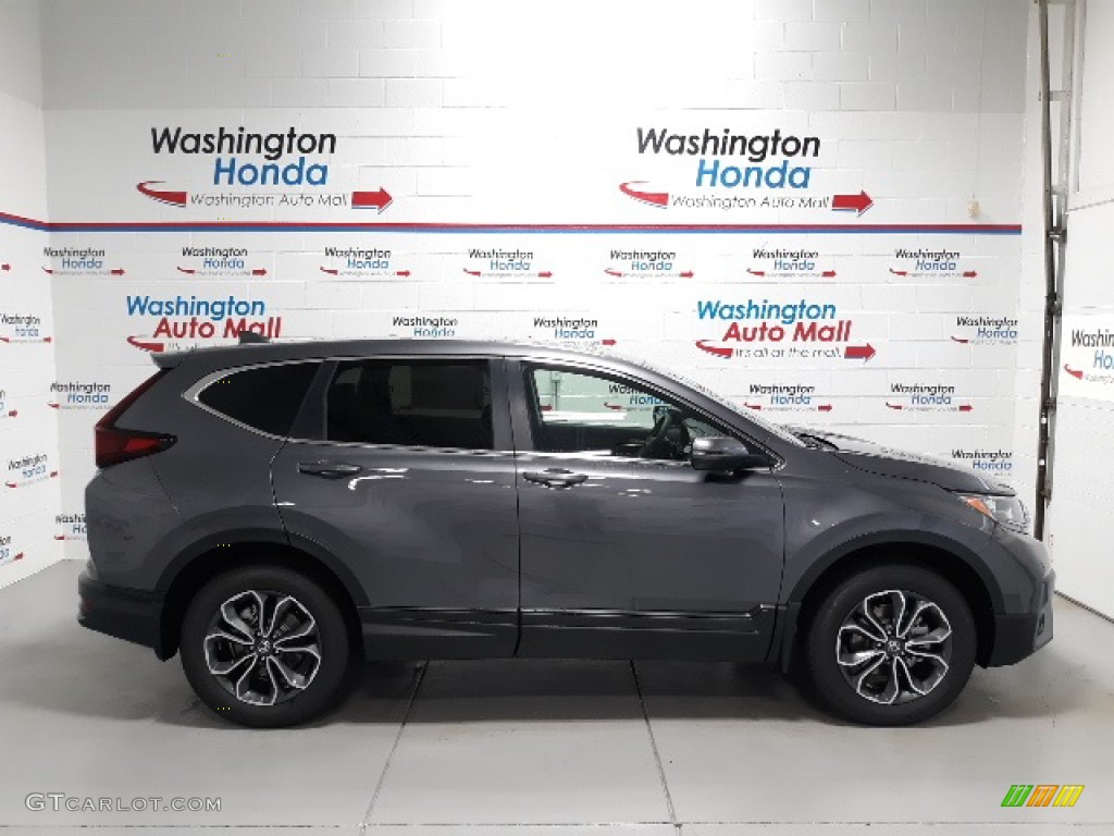 2020 CR-V EX-L AWD - Modern Steel Metallic / Black photo #1