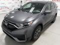 Modern Steel Metallic - CR-V EX-L AWD Photo No. 32