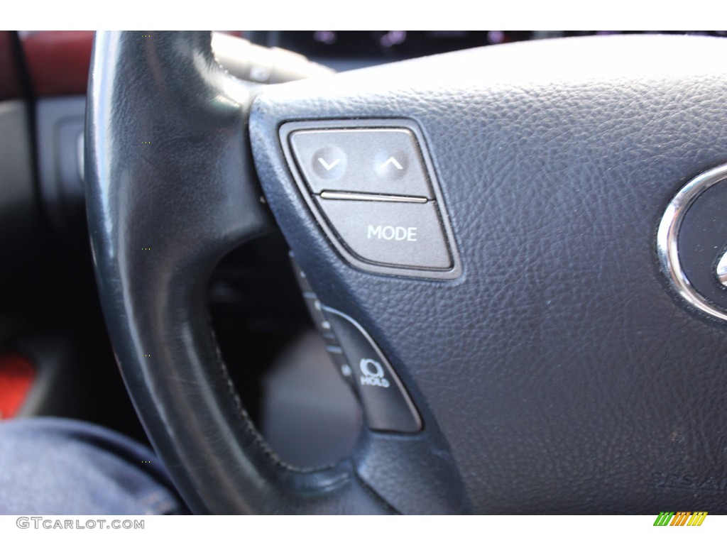 2009 LS 460 - Obsidian Black / Black photo #11