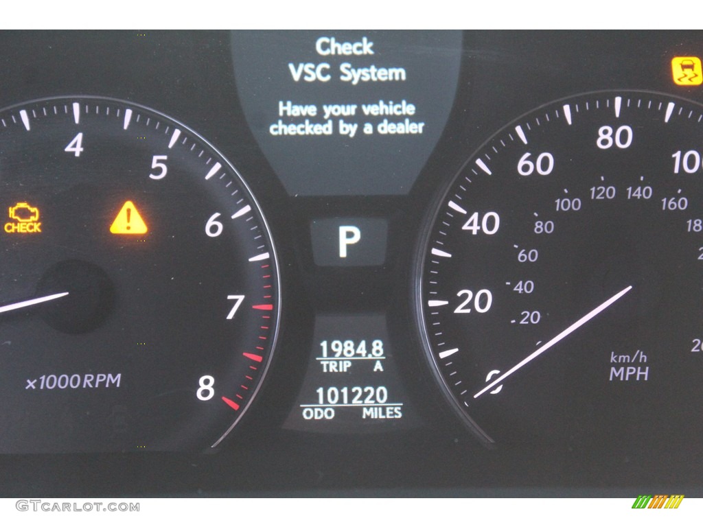 2009 LS 460 - Obsidian Black / Black photo #14