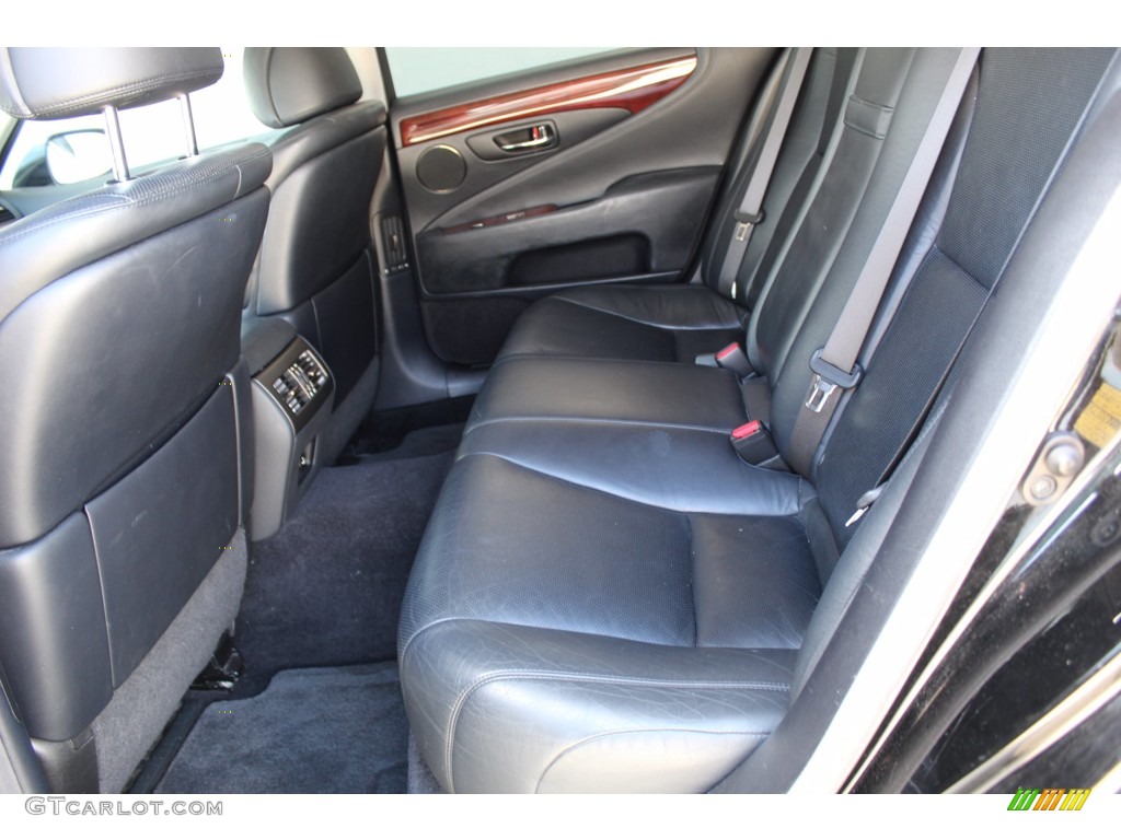 2009 LS 460 - Obsidian Black / Black photo #22
