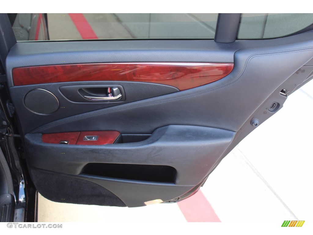 2009 LS 460 - Obsidian Black / Black photo #27