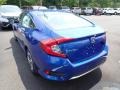 2020 Aegean Blue Metallic Honda Civic LX Sedan  photo #3