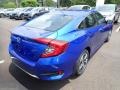 2020 Aegean Blue Metallic Honda Civic LX Sedan  photo #5