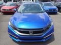 2020 Aegean Blue Metallic Honda Civic LX Sedan  photo #7