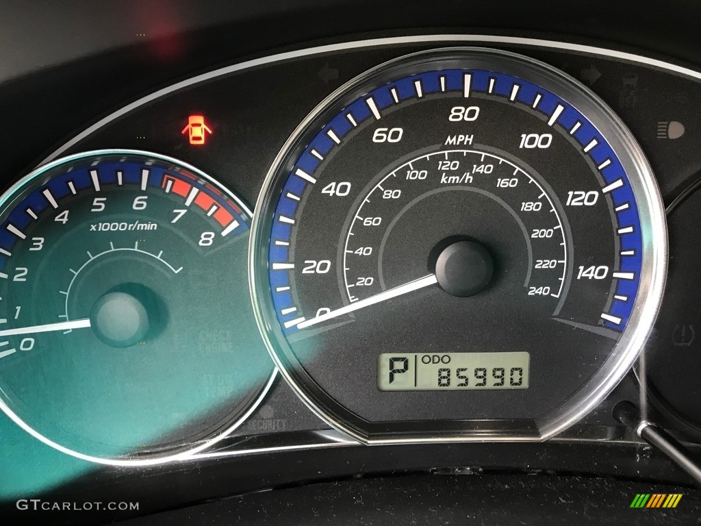 2011 Forester 2.5 X - Spark Silver Metallic / Platinum photo #14