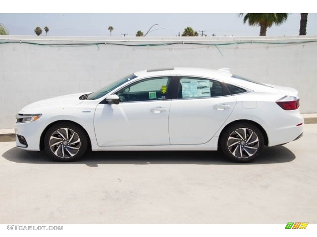 Platinum White Pearl 2021 Honda Insight Touring Exterior Photo #138900116