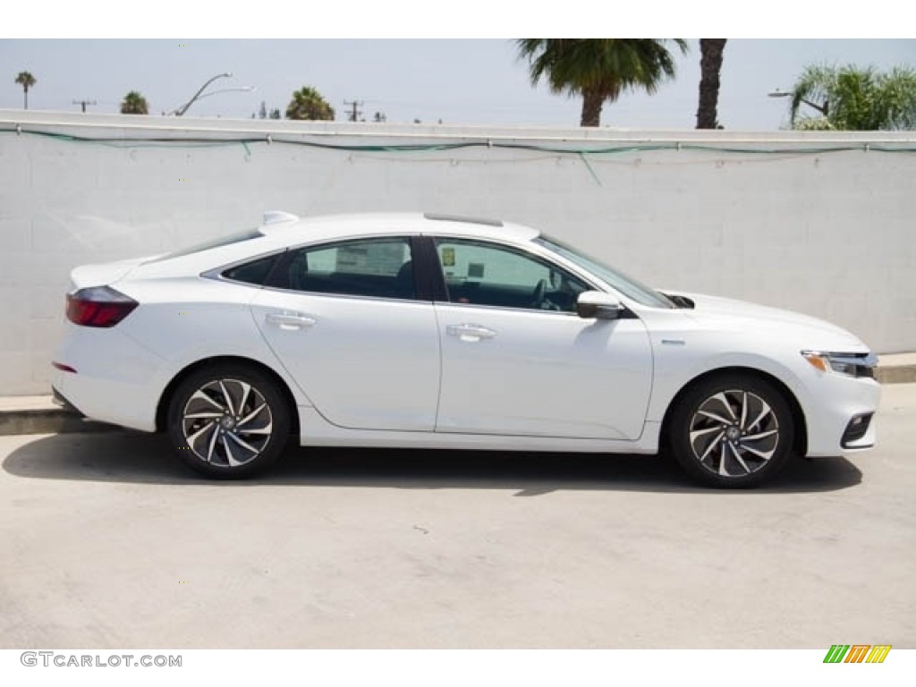 Platinum White Pearl 2021 Honda Insight Touring Exterior Photo #138900188