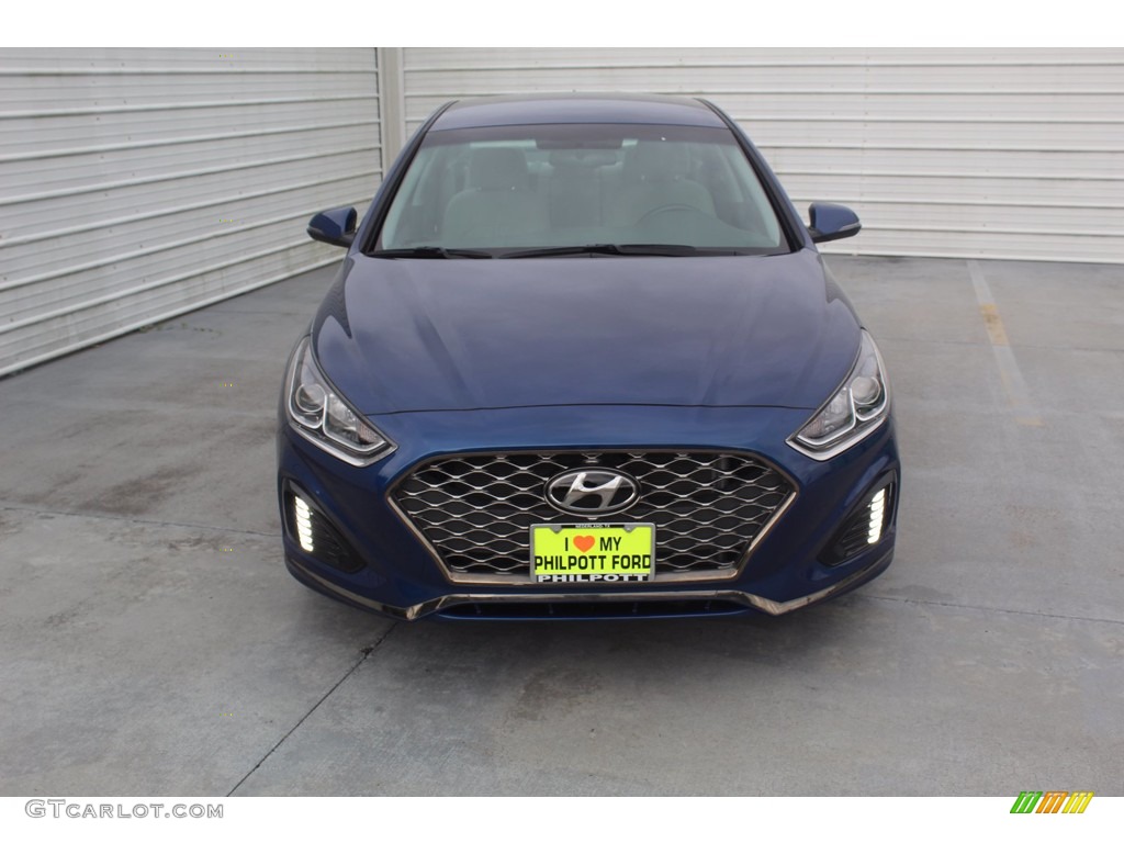 2019 Sonata SEL - Blue / Gray photo #3