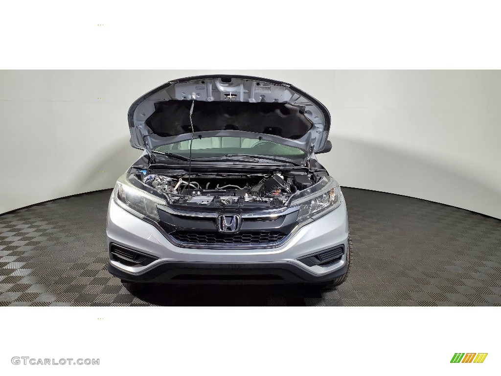 2015 CR-V LX AWD - Alabaster Silver Metallic / Gray photo #5