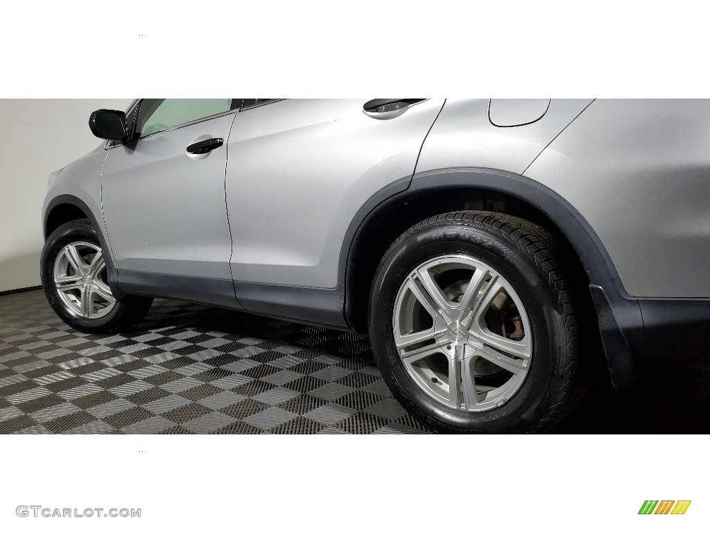 2015 CR-V LX AWD - Alabaster Silver Metallic / Gray photo #12