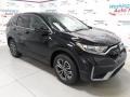 2020 Crystal Black Pearl Honda CR-V EX AWD  photo #2