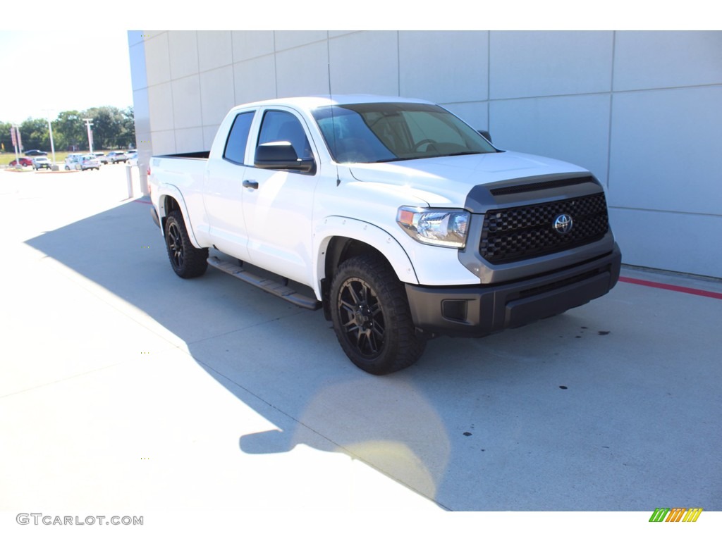 2019 Tundra TSS Off Road Double Cab - Super White / Graphite photo #2