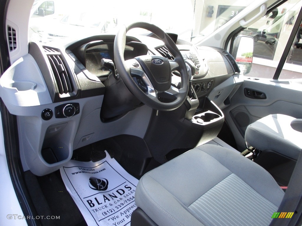 2019 Transit Passenger Wagon XLT 350 MR Long - Oxford White / Pewter photo #6