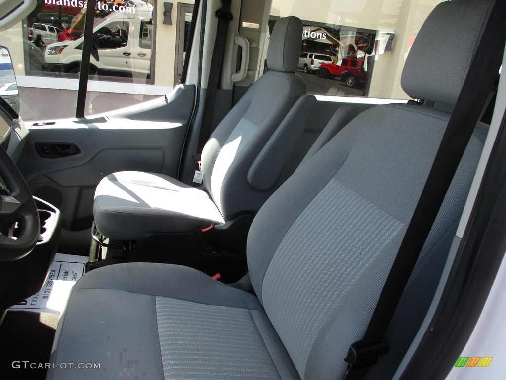 2019 Transit Passenger Wagon XLT 350 MR Long - Oxford White / Pewter photo #7