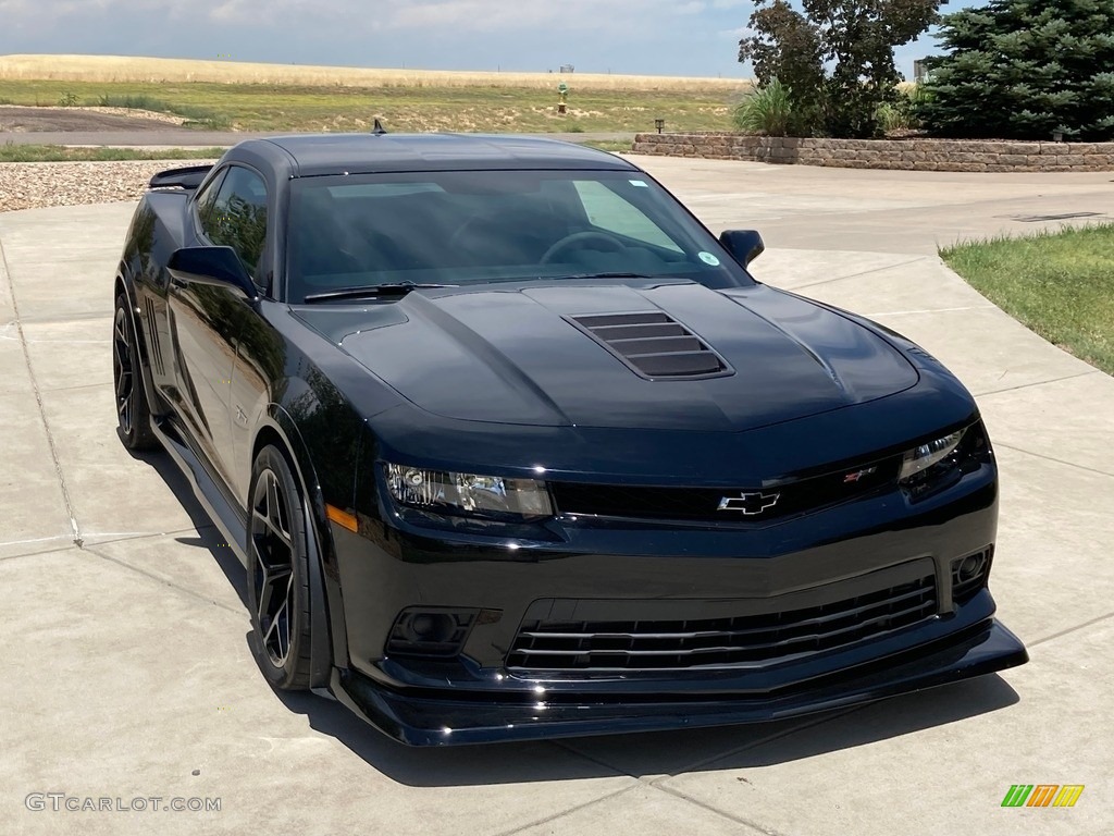 2015 Camaro Z/28 Coupe - Black / Black photo #4