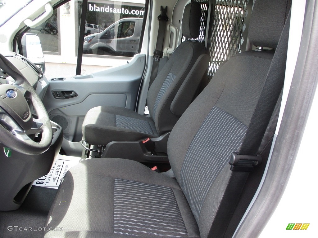 2019 Transit Van 250 LR Regular - Oxford White / Charcoal black photo #7