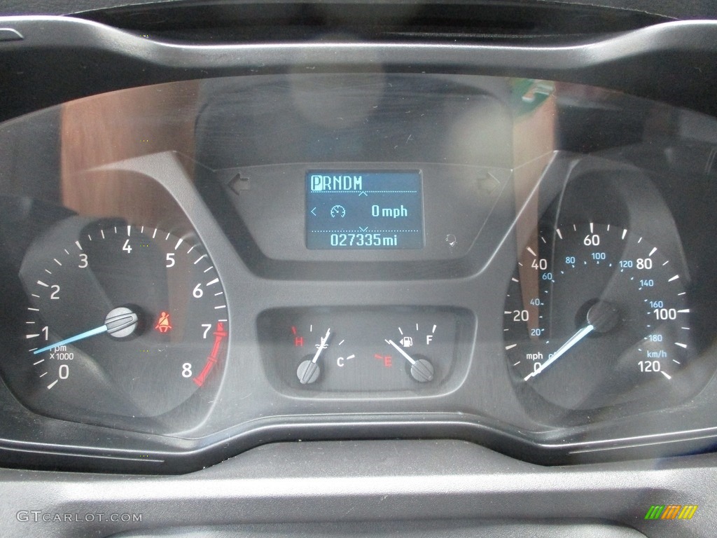2019 Transit Van 250 LR Regular - Oxford White / Charcoal black photo #13