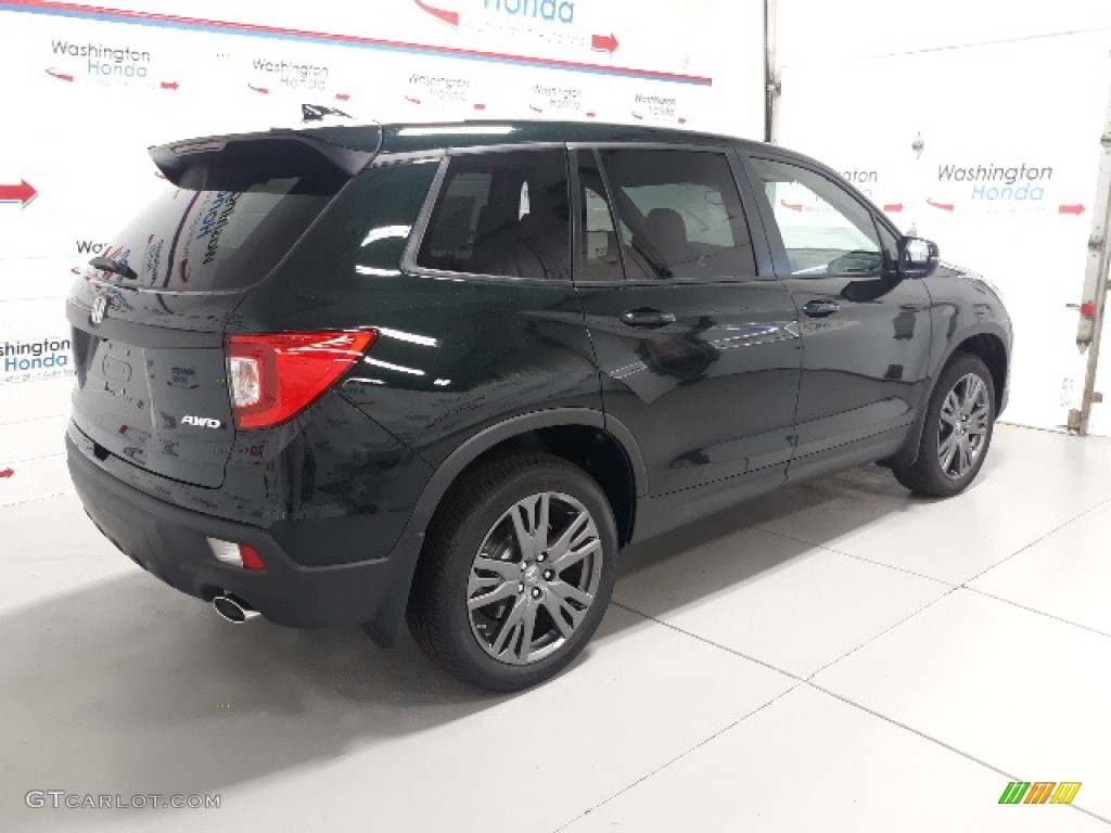 2020 Passport EX-L AWD - Black Forest Pearl / Gray photo #3