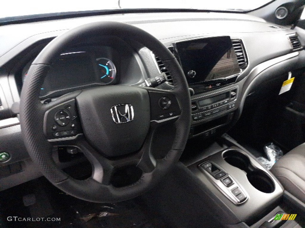 2020 Passport EX-L AWD - Black Forest Pearl / Gray photo #4