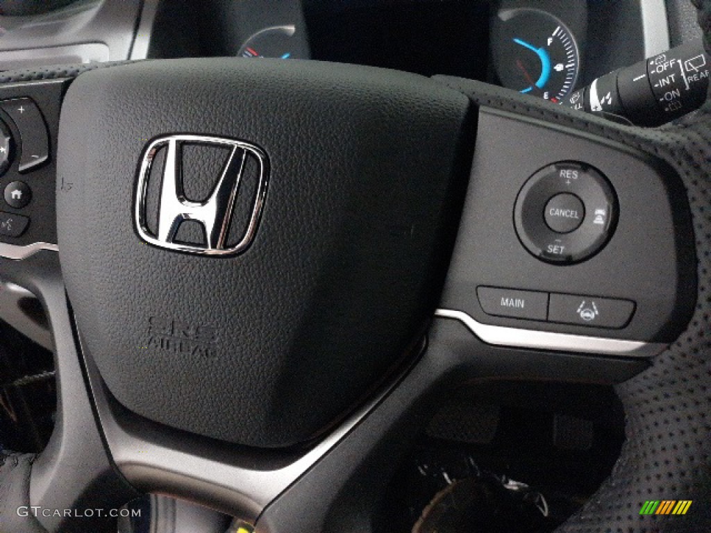 2020 Passport EX-L AWD - Black Forest Pearl / Gray photo #7