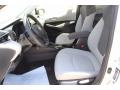 Front Seat of 2021 Corolla LE