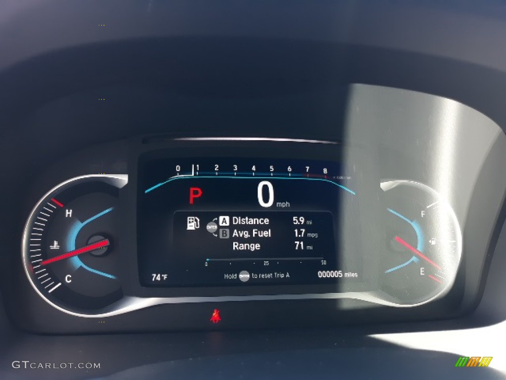 2020 Passport EX-L AWD - Black Forest Pearl / Gray photo #34