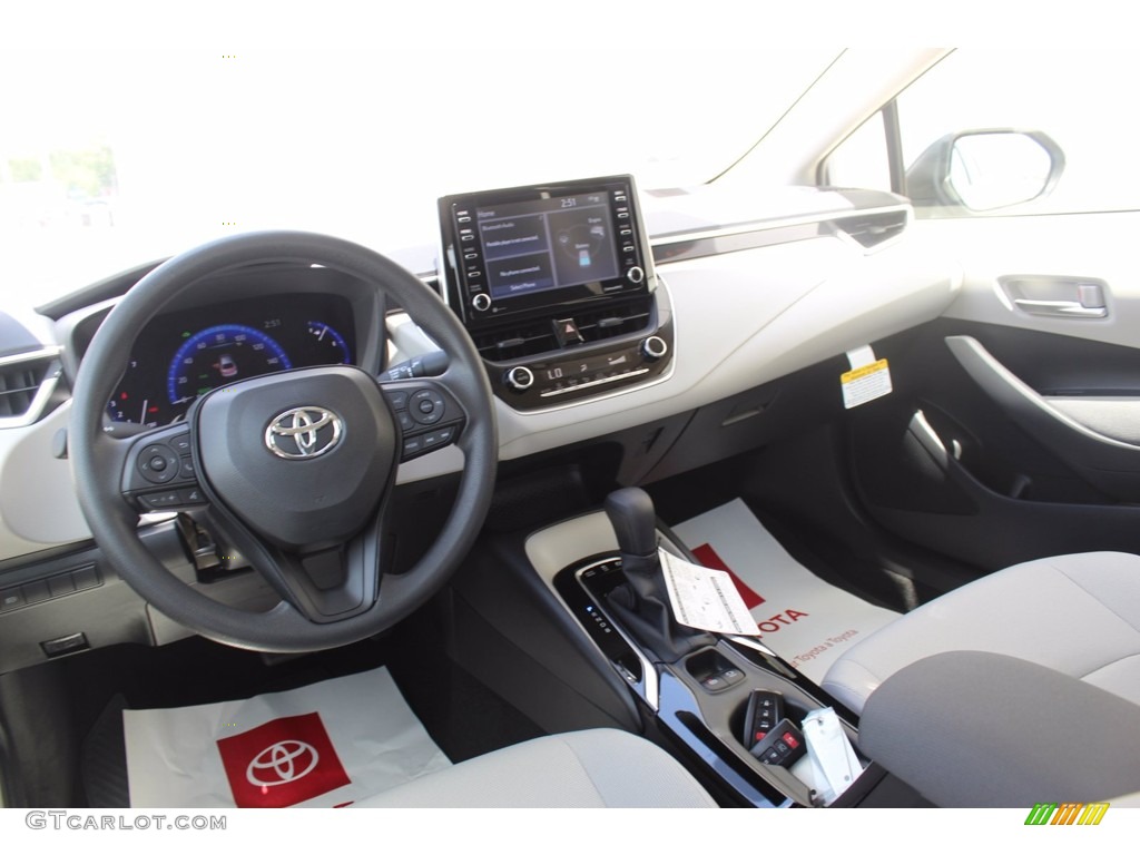 2021 Toyota Corolla Hybrid LE Light Gray/Moonstone Dashboard Photo #138907511
