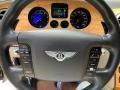 2006 Bentley Continental Flying Spur Saffron Interior Steering Wheel Photo