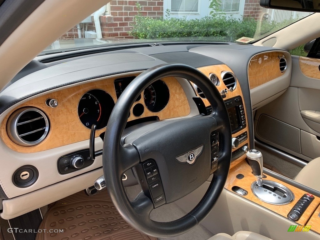 2006 Bentley Continental Flying Spur Standard Continental Flying Spur Model Saffron Dashboard Photo #138907868