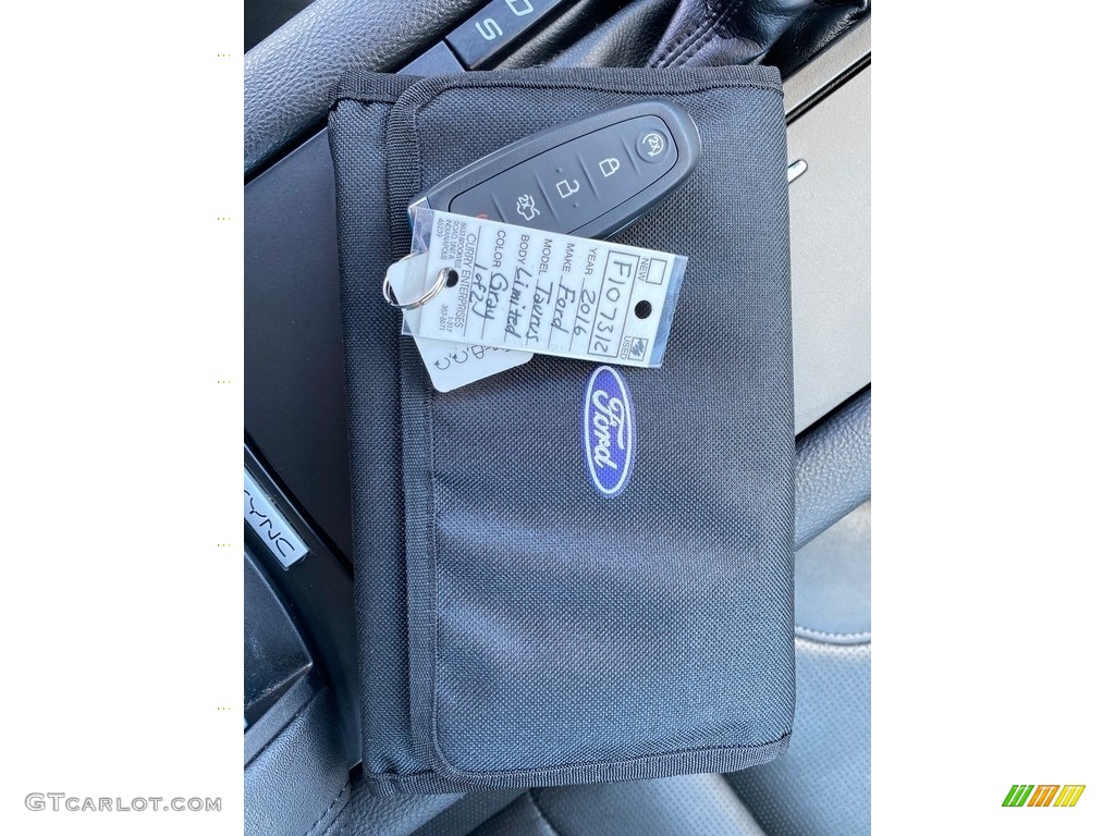 2016 Taurus Limited - Magnetic / Charcoal Black photo #39