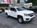 2015 Summit White Chevrolet Colorado WT Extended Cab  photo #4