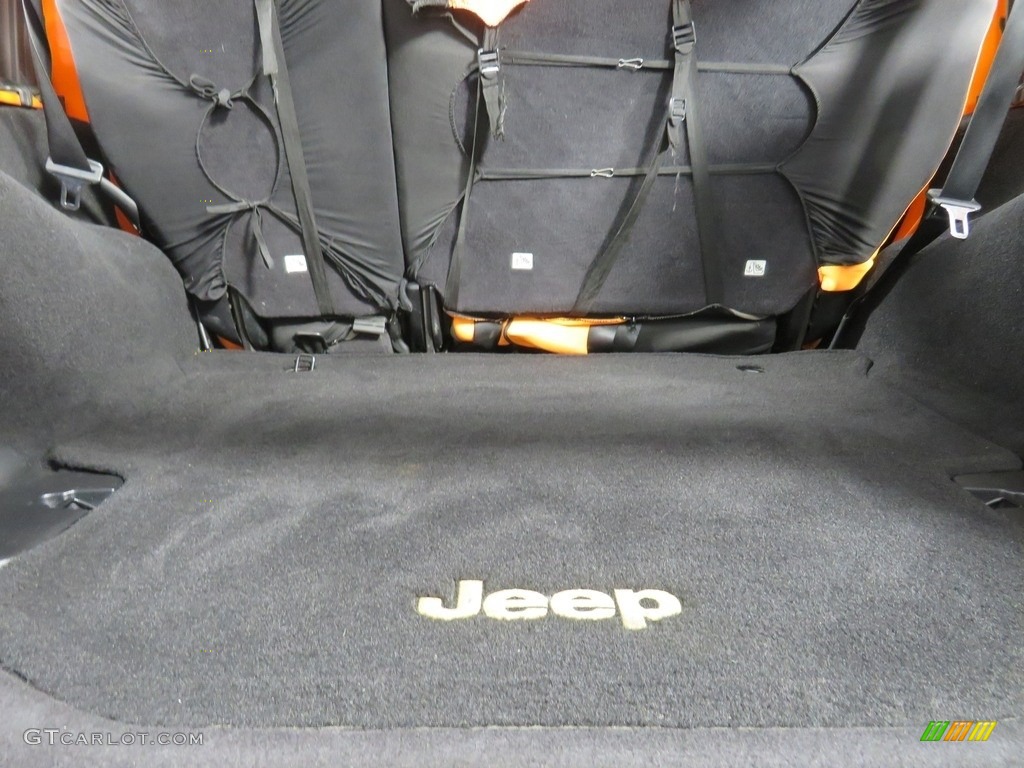 2012 Wrangler Unlimited Sport 4x4 - Crush Orange / Black photo #13