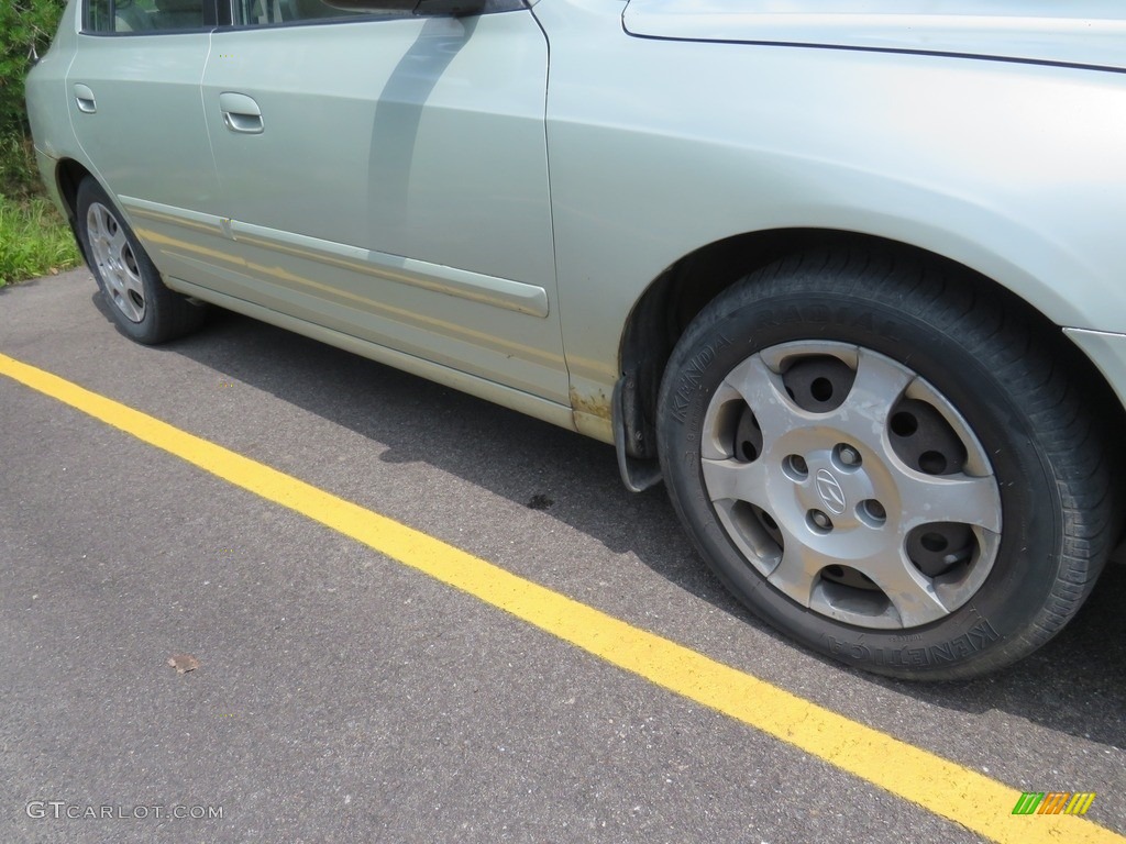 2003 Elantra GLS Sedan - Champagne Beige / Beige photo #3