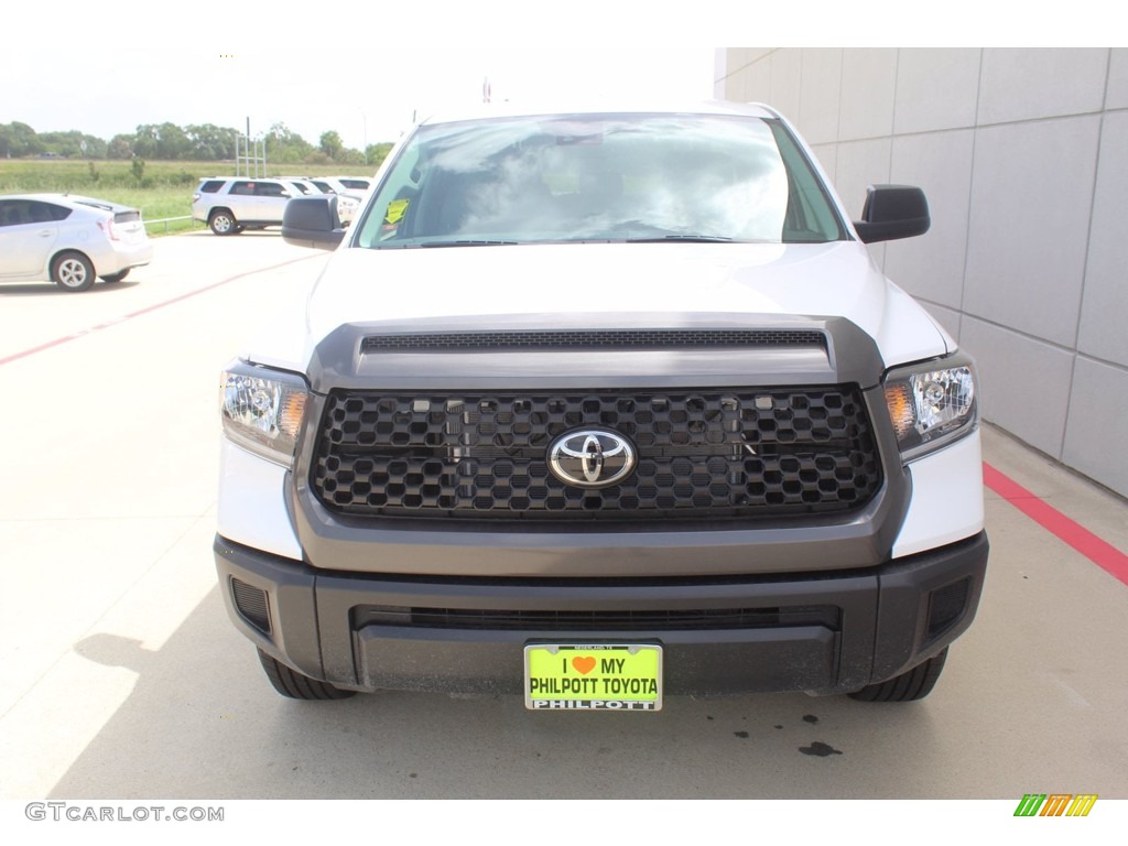 2020 Tundra SR Double Cab - Super White / Graphite photo #3
