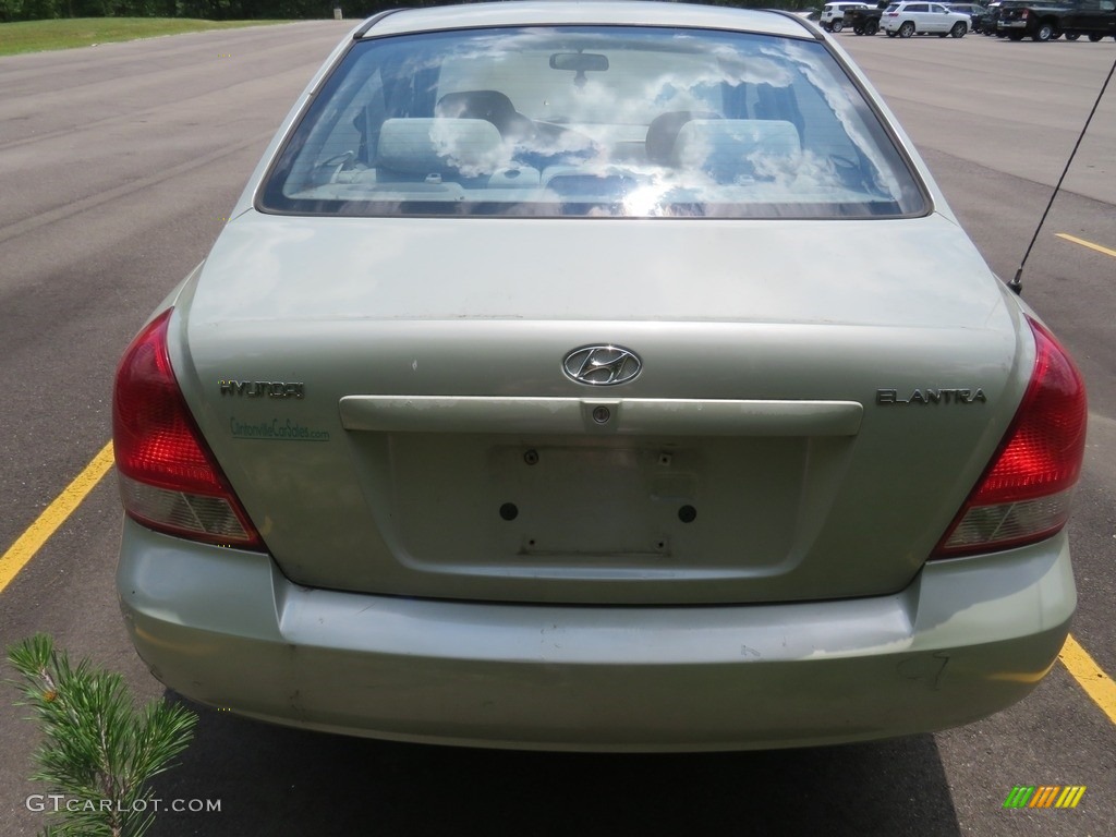 2003 Elantra GLS Sedan - Champagne Beige / Beige photo #11