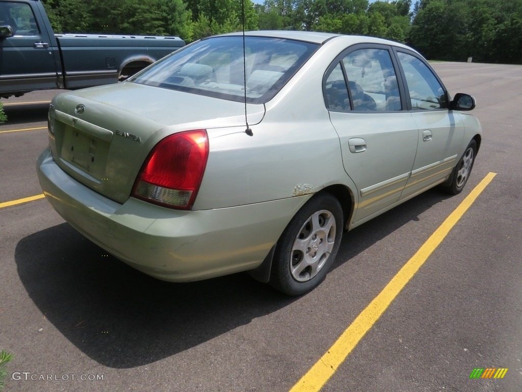 2003 Elantra GLS Sedan - Champagne Beige / Beige photo #12