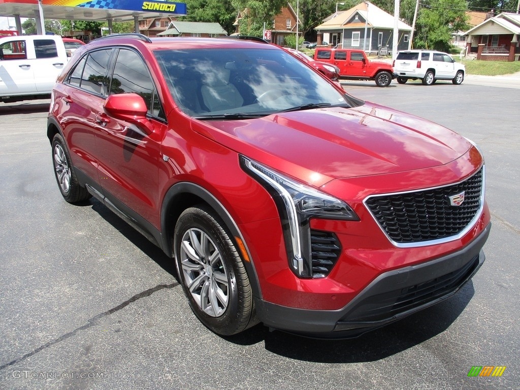 Red Horizon Tintcoat 2019 Cadillac XT4 Sport Exterior Photo #138909791