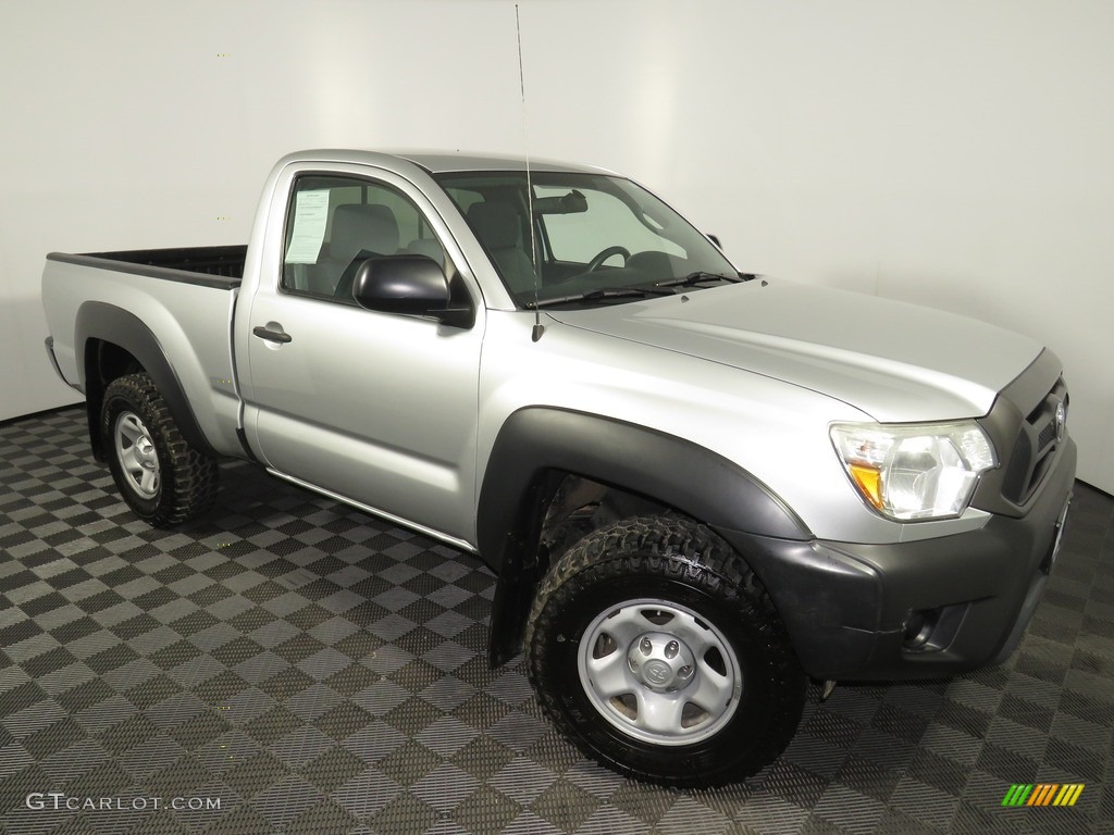 Silver Streak Mica 2013 Toyota Tacoma Regular Cab 4x4 Exterior Photo #138910202