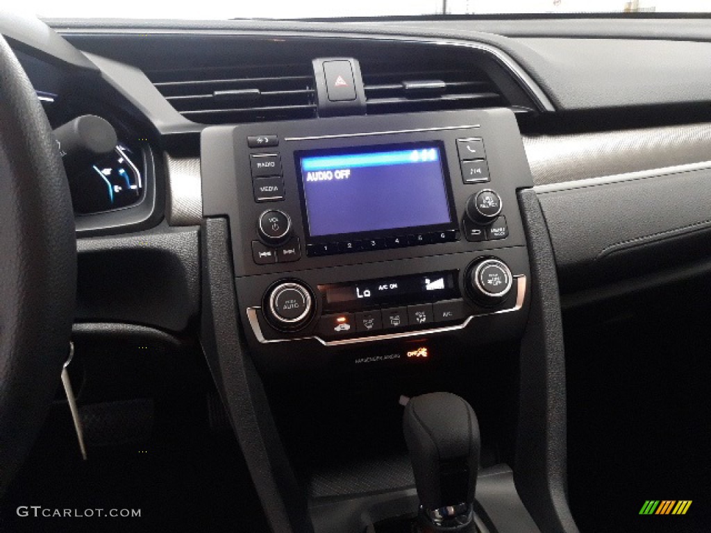 2020 Civic LX Sedan - Crystal Black Pearl / Black photo #10