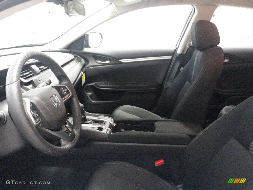 2020 Civic LX Sedan - Crystal Black Pearl / Black photo #20