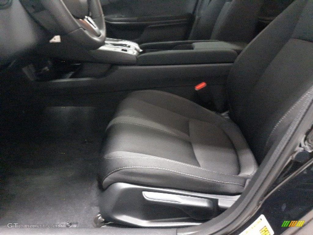 2020 Civic LX Sedan - Crystal Black Pearl / Black photo #22