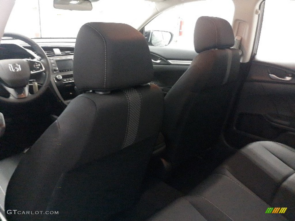 2020 Civic LX Sedan - Crystal Black Pearl / Black photo #24