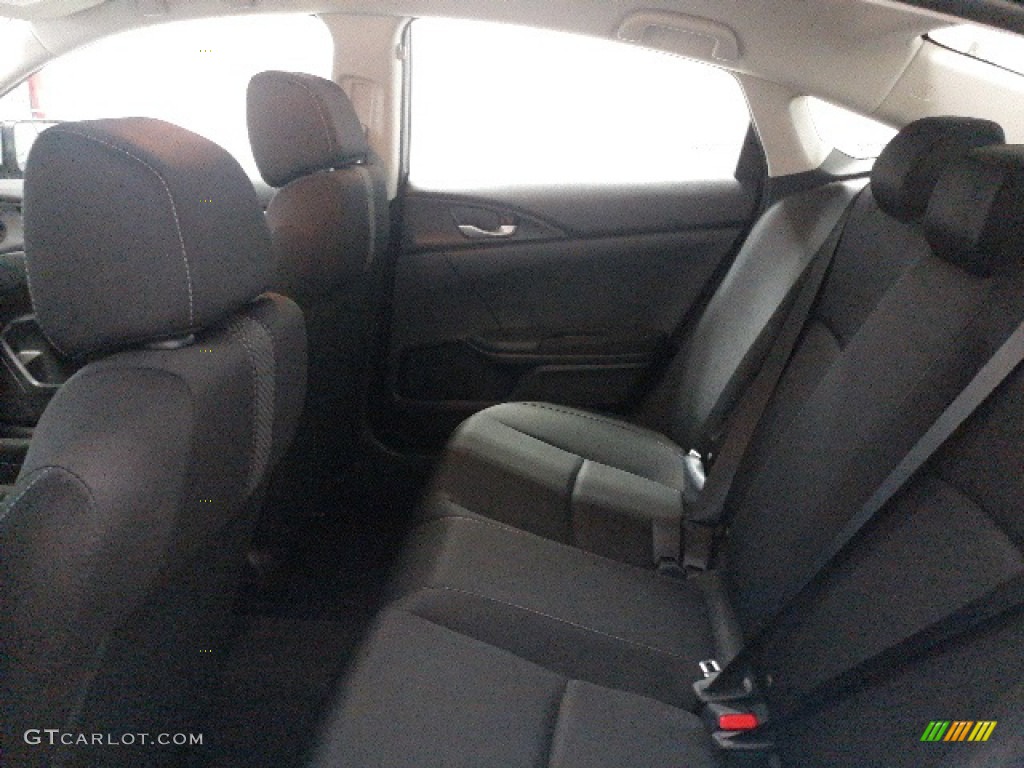 2020 Civic LX Sedan - Crystal Black Pearl / Black photo #25