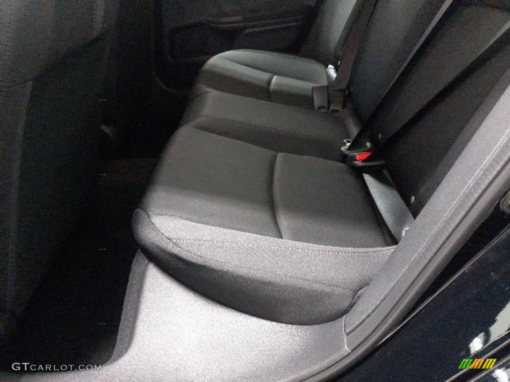2020 Civic LX Sedan - Crystal Black Pearl / Black photo #27
