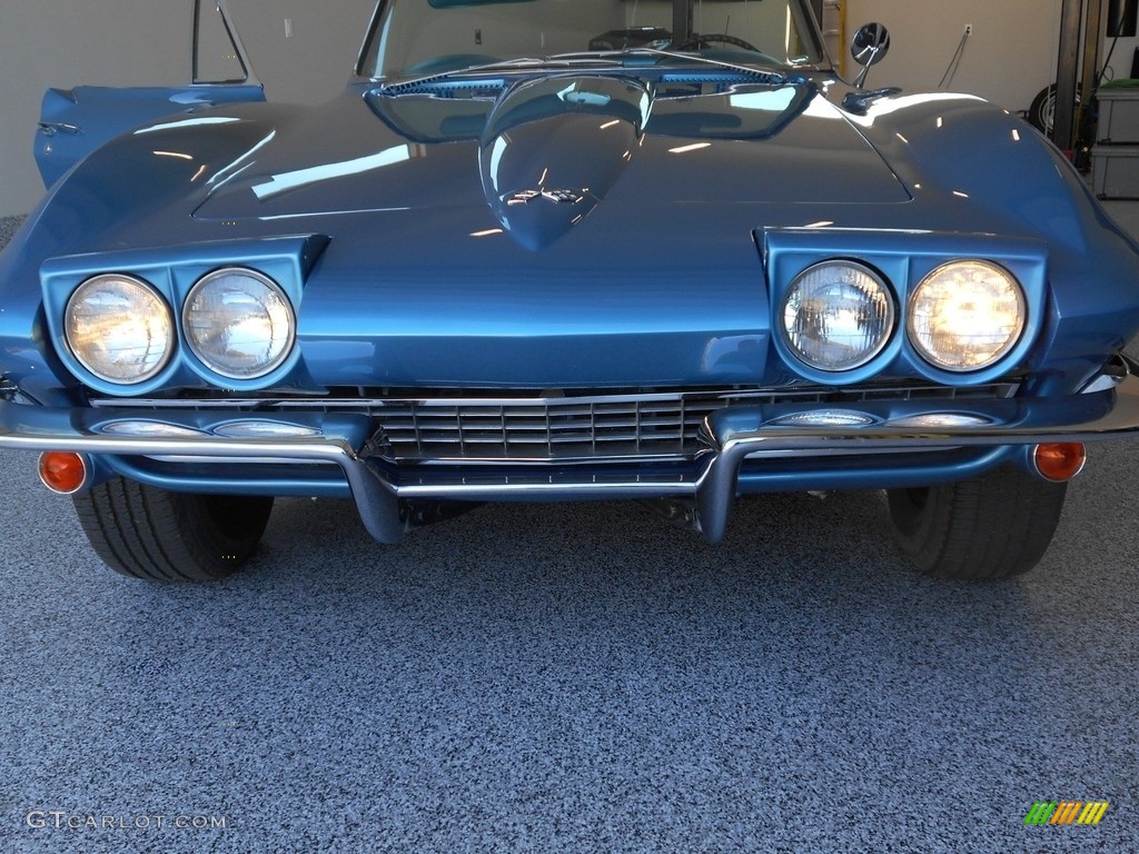 1967 Corvette Convertible - Marina Blue / Bright Blue photo #6