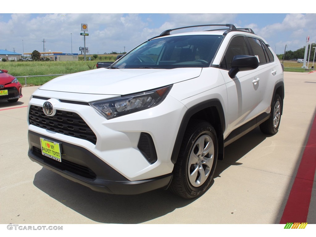 Super White 2020 Toyota RAV4 LE Exterior Photo #138912320